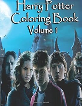 Paperback Harry Potter Coloring Book Volume 1: Harry Potter Magical Creatures Coloring Book