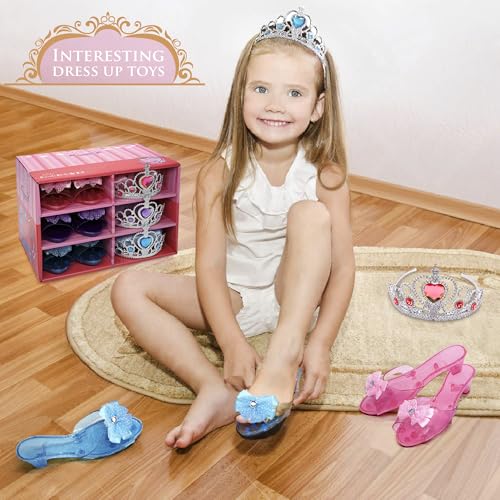 Disfraz de princesa para niñas con accesorios miniatura 4