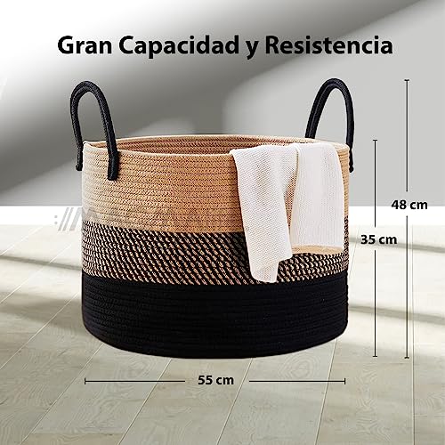 La mejor comparación de Cestas de Ropa Sucia decorativas al mejor precio. 24 Imagen adicional