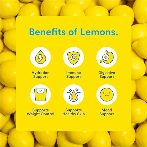 Lemon Perfect 4-Flavor Variety Pack, Hydrating Flavored Lemon Water, Zero Sugar, Delicious And Refreshing, Organic thumb #3