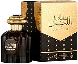 Perfume Árabe Sultan Al Lail Masculino 100 Ml EDP - Original e Lacrado