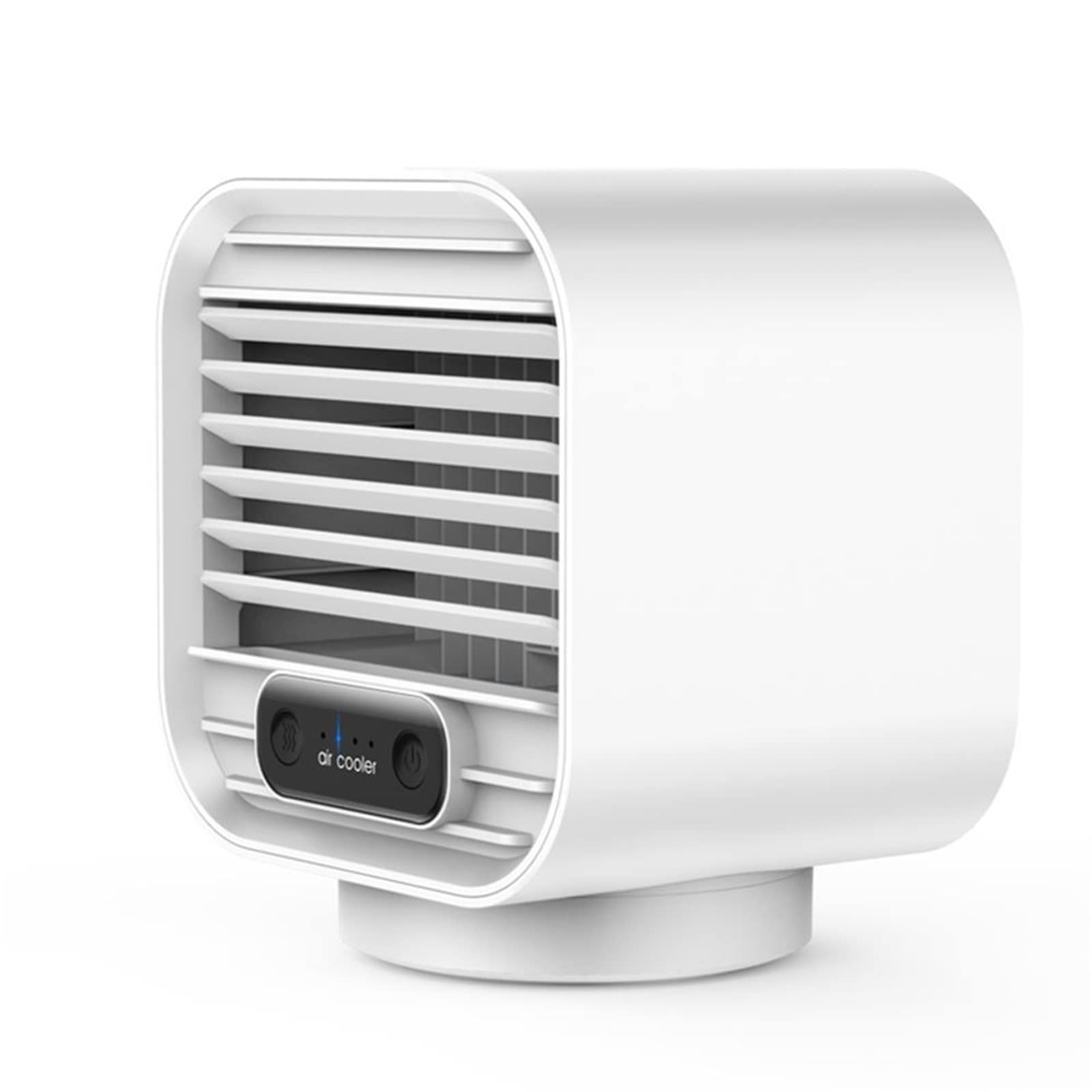 Mini condizionatore d'aria portatile, ventola multifunzionale e refrigeratore d'aria per l'estate, soluzione di raffreddamento desktop per casa e ufficio, design efficiente e compatto