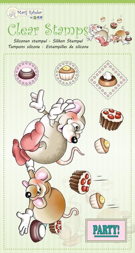 MRJ Clear Stamp - Mouses1