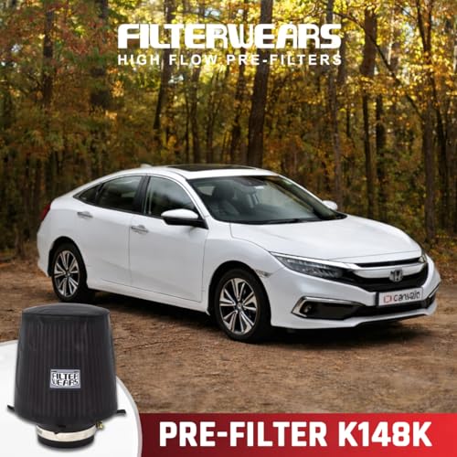 Image of FILTERWEARS Pre-Filter K148K For K&N RU-4740 RE-0930 RE-0950, 22-8033PK