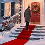 Red Carpet Runner Rug for Party 150gsm 1.3x15FT Thickness Red Rug Runner with 1 Pack Carpet Tape for Wedding Outdoor Accessories, Wedding Party Hallway Rug - Image 2