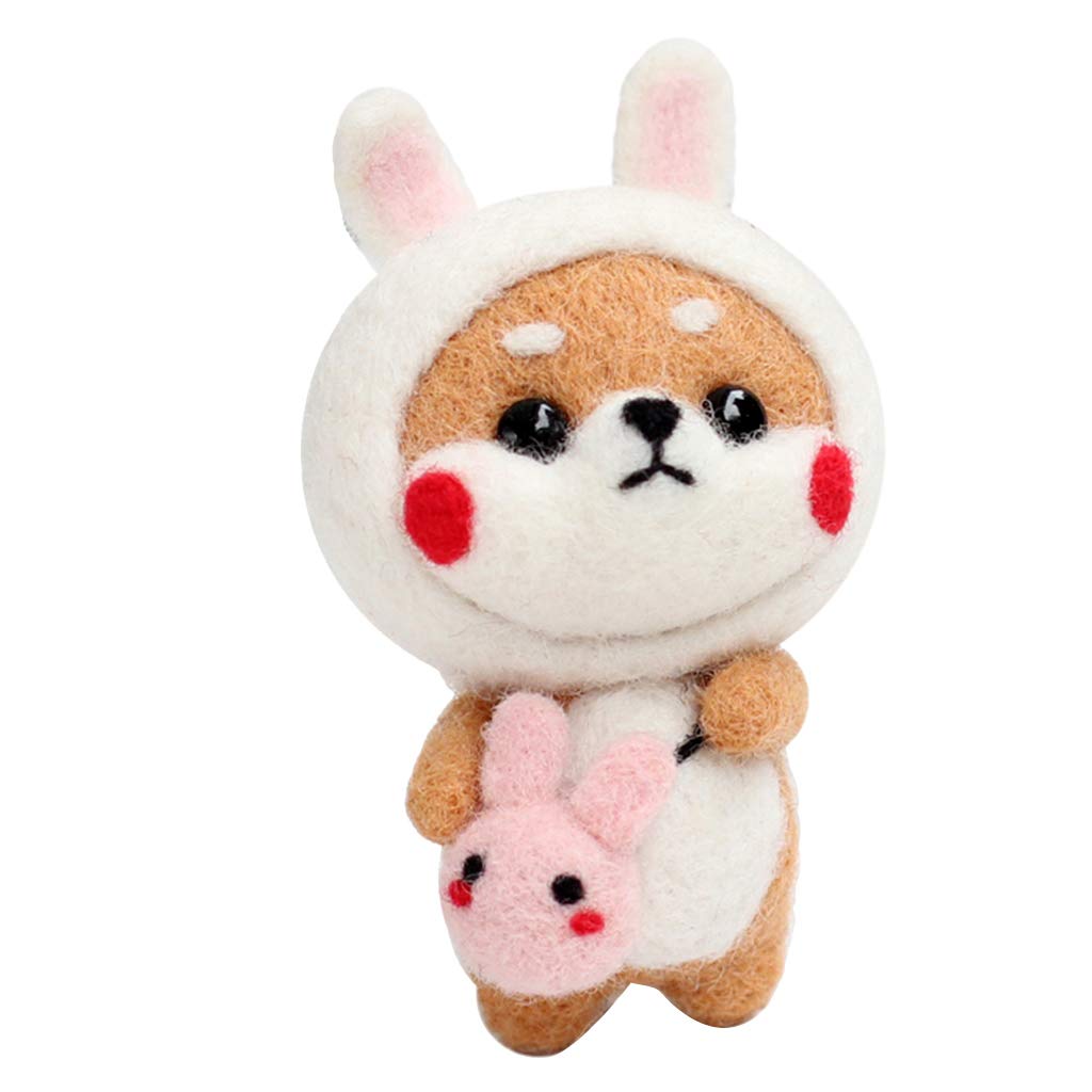 Amazon | 4セット 羊毛フェルト フェルトツール ウールフェルト キット