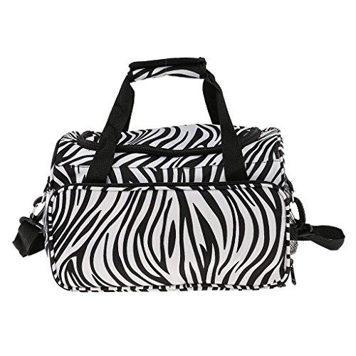 Backbayia Caja Bolsa Caso de Almacenaje Organizador para Peluquería de Salón Tijeras Peine - imagen 4