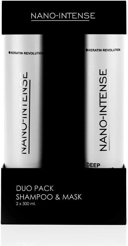 Keratin Revolution Nano-Intense Repairing Shampoo & Deep Repairing Mask Duo Set