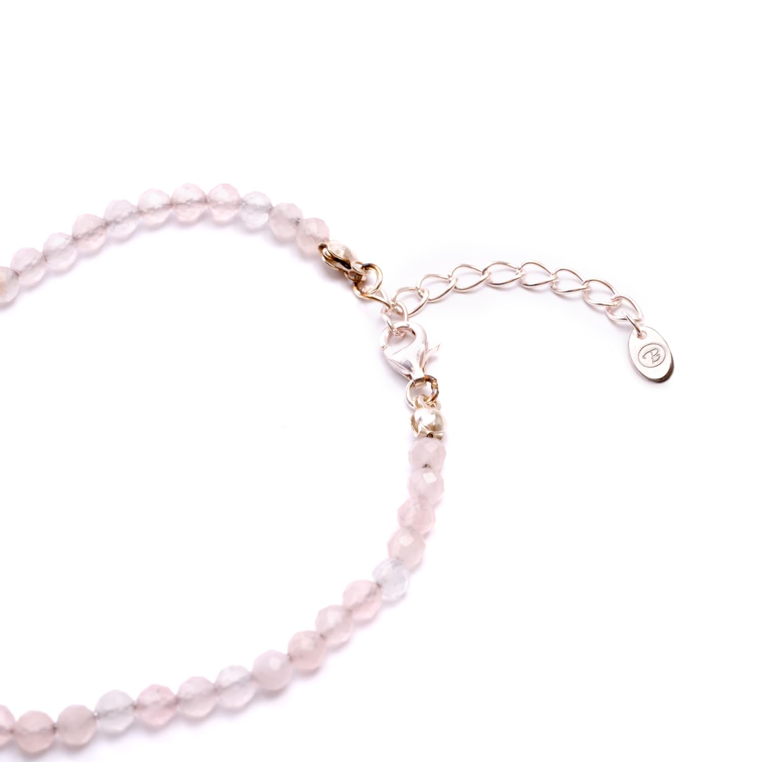 BERGERLIN Bracciale in vere perle di pietra naturale con perla in argento sterling 925 o perla dorata - Con chiusura e certificato di autenticità