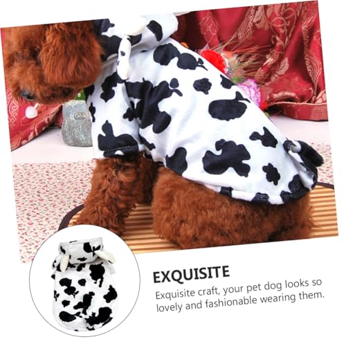 Disfraz para perro vaca talla M diseño 3D miniatura 4