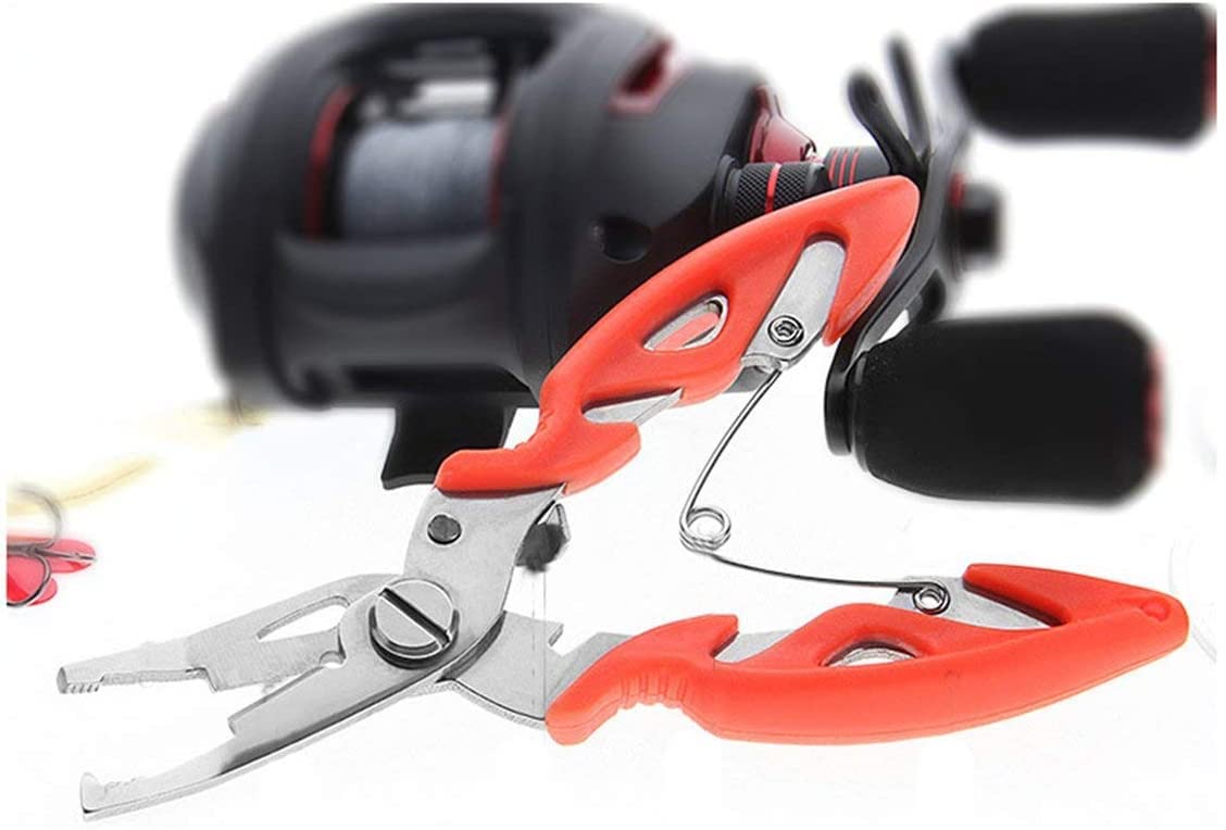 CSPARKV Pince De Pêche,Longe De Pêche,Multi-Fonction Ciseaux,Outil À