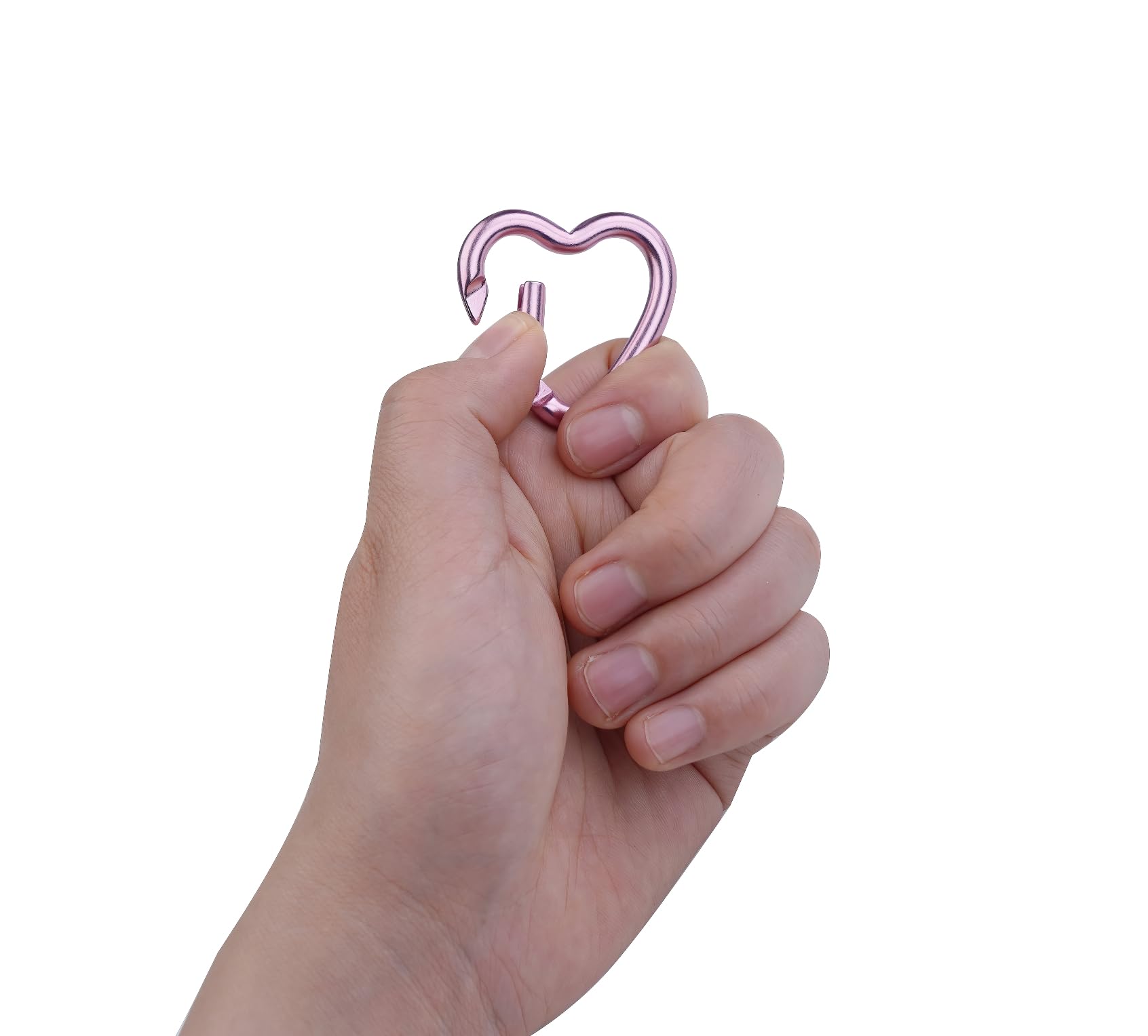 Moschettone a forma di cuore per Collana Lock Your Love [LBBR160