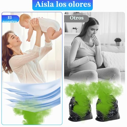 Bolsa de Relleno Recambios Contenedor Pañales Compatible Angelcare Tommee Tippee LitterLocker 5
