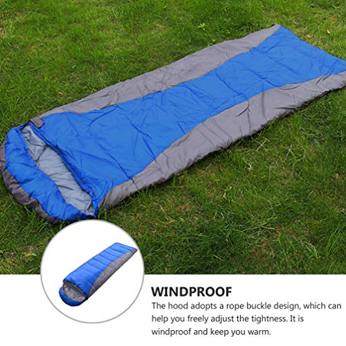 BESPORTBLE Saco de dormir para acampar, para mochileiros, para clima frio, para todas as estações, c