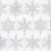 Entertaining with Caspari Falling Snow Cocktail Napkins, White, Pack of 20