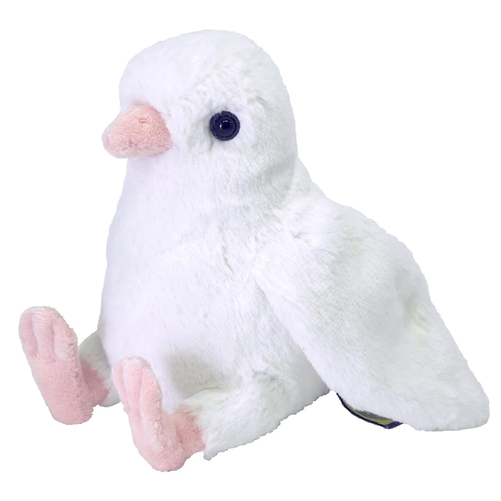 鳩ぬいぐるみ Amazon.co.jp: サンレモン フラッフィーズ ハト WH S 12×19×15cm