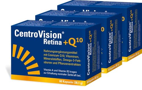 Centrovision Retina+Q10 Kapseln 180 stk