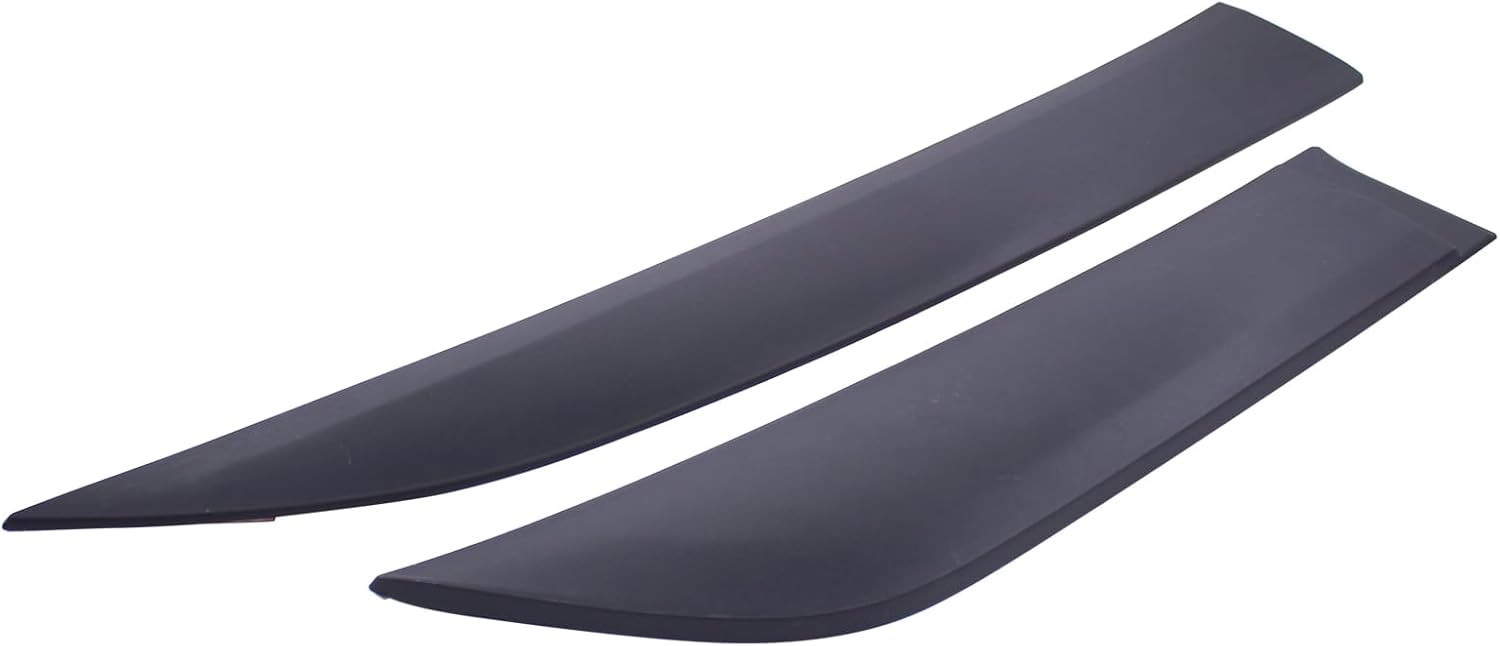 ApplianPar Front and Rear Passenger Side Door Lower Molding for Hyundai Tucson 2010-2015