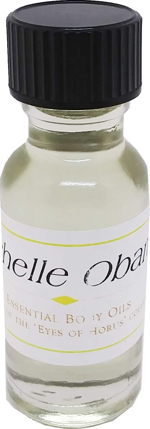 Michelle Obama For Women Scented Body Oil Fragrance [Regular Cap - Light Gold - 16 oz.] - ID#3815