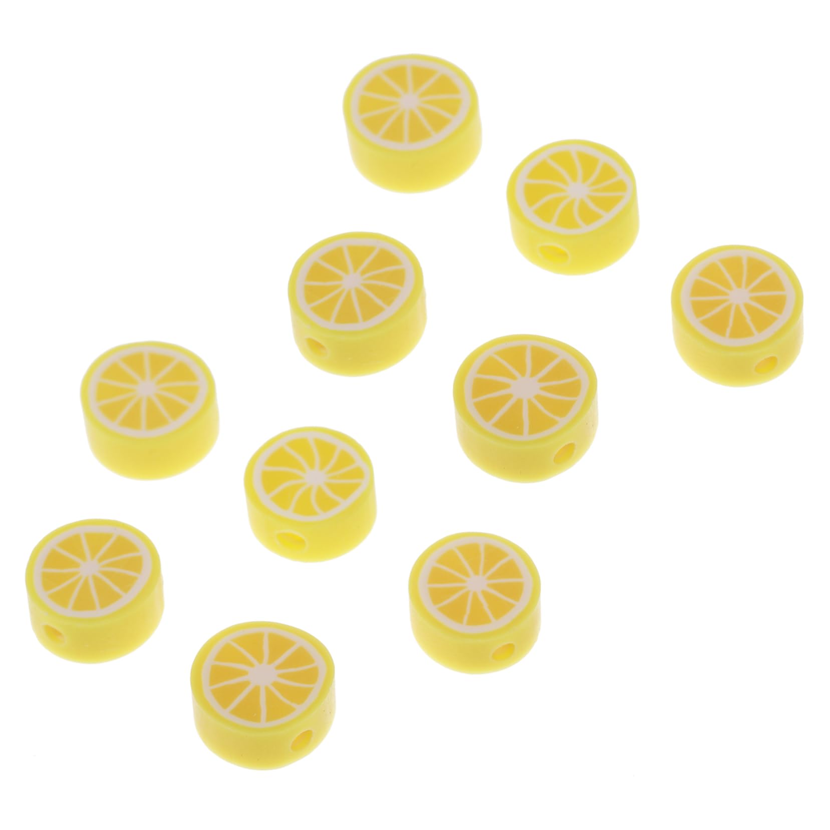 200 Cuentas de Arcilla Polimérica DIY para Pulseras Cuentas Sueltas Decorativas Formato Fruta para Manualidades y Joyería de Bricolaje