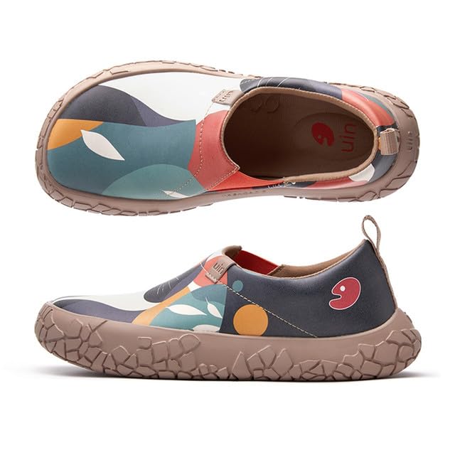 UIN Women's Painted Fashion Sneakers Walking Art Travel Shoes Toledo Ⅳ