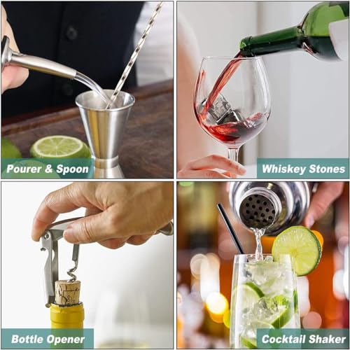 Set coctelera con 17 piezas y capacidad 750 ml miniatura 3