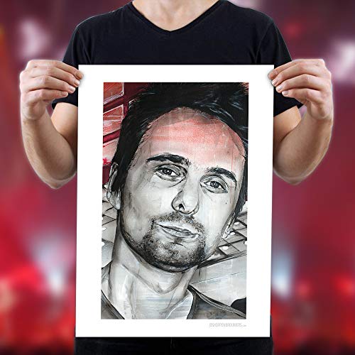 Matthew Bellamy Poster 50 x 70 cm