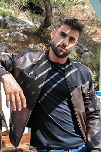 Zerimar Bomber Uomo Pelle | Giacca Bomber Uomo |