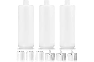 IMPRESA 3 Pack Eco-Safe BPA Free Travel Bottles