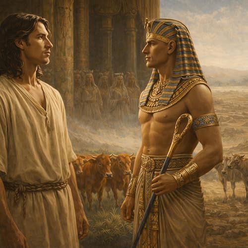 Joseph interprets King Pharaoh's dreams (Genesis 41)