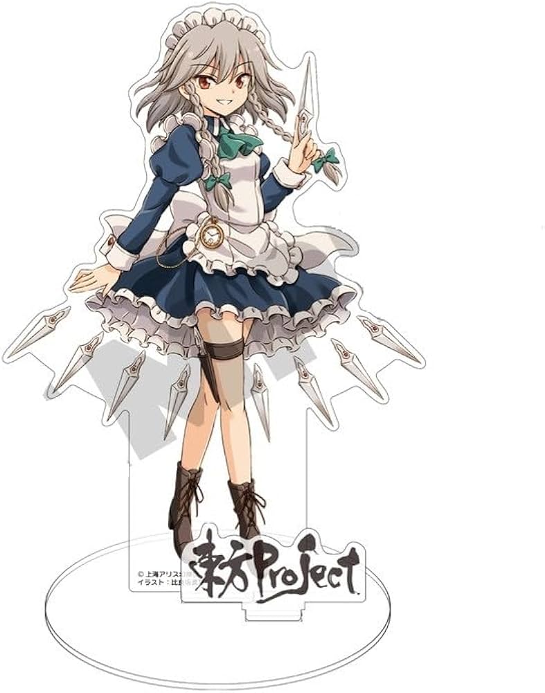 東方Project 例大祭 十六夜咲夜 直筆サイン入り イラストフィルム 絵梦