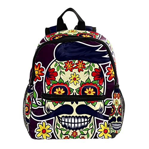 Sac à dos pour garçons et filles motif femme japonaise multicolore 30,5 cm