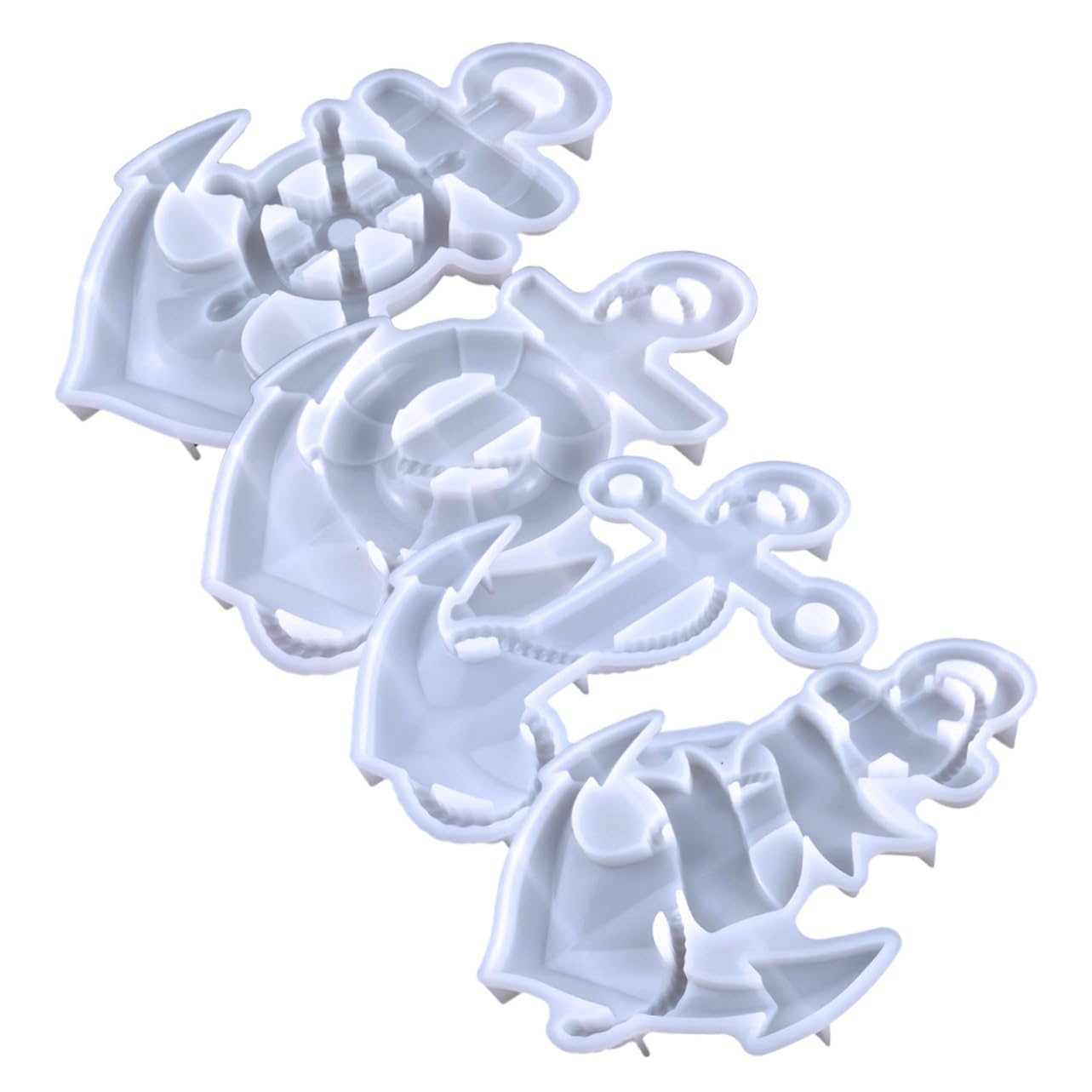 TEHAUX 4piezas Molde De Forma De Para Manualidades Molde De Epóxido Para Decoración De Pared