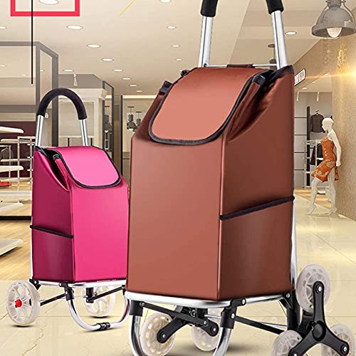 Treppensteiger Einkaufstrolley mit 3 Reifen Einkaufstrolley Einkaufstrolley Einkaufstrolley Wasserdicht Einkaufstasche… – Bild 7