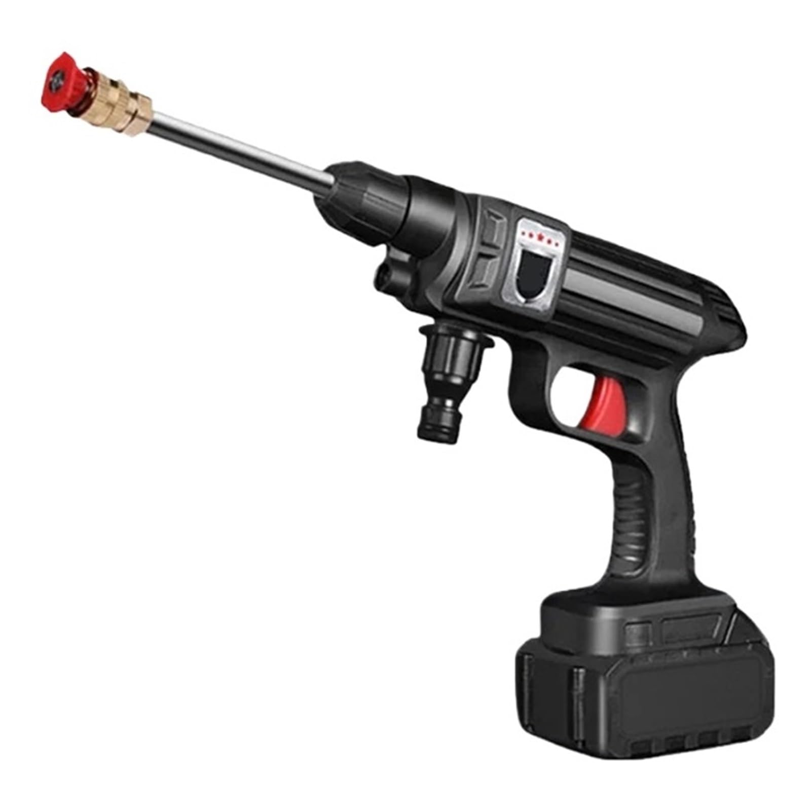 Myjka CiśNieniowa 1500W Bezprzewodowa Myjnia Wysokociśnieniowa Akumulatorowa Myjnia Samochodowa Pistolet Elektryczny Pistolet Na Wodę Maszyna Do Wytwarzania Piany Na Akumulator 18V