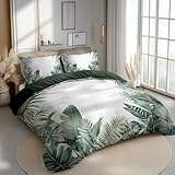 [Durabilidad Material de alta calidad:] Fundas nórdicas de Poliéster Algodón que brindan una textura suave y una sensación de lujo. Agradable para la piel y resistente a las arrugas. La costura con doble aguja garantiza una longevidad excepcional de su juego de cama