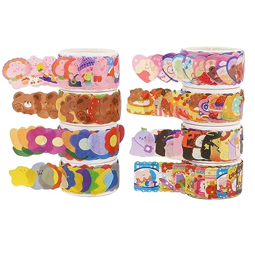 Washi tape decorativo de conejos para personalizar agendas escolares