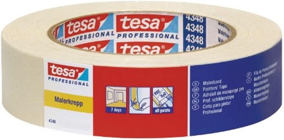 Tesa tesakrepp 04348-00004-03 4348 Masking Tape 50 mm x 50 m