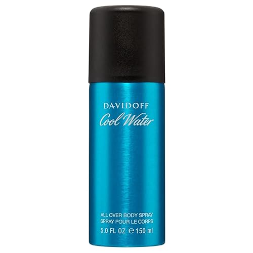 Davidoff Spray corporal Cool Water para hombres, 5.0 onzas