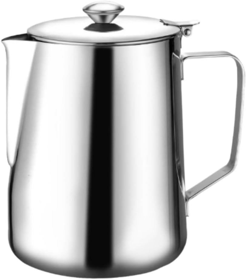 Milk Frothing Pitcher Classic Latte Maker for Making Coffee Coffee Bar Cappuccino(2000ml)