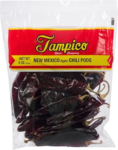 Dried New Mexico Chili Pods 8 oz – Whole Mild