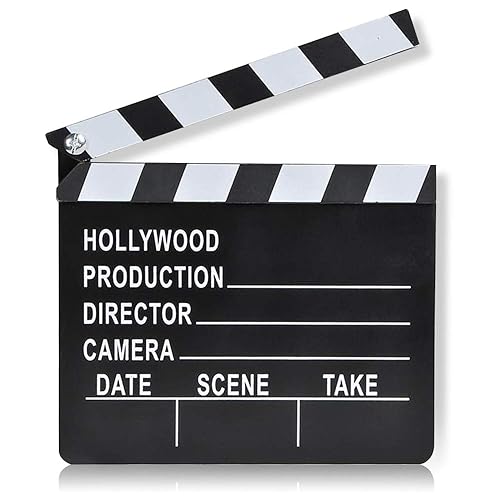 ArtCreativity Movie Clapboard, Hollywood Movie Theme Party Decorations, Academy Awards