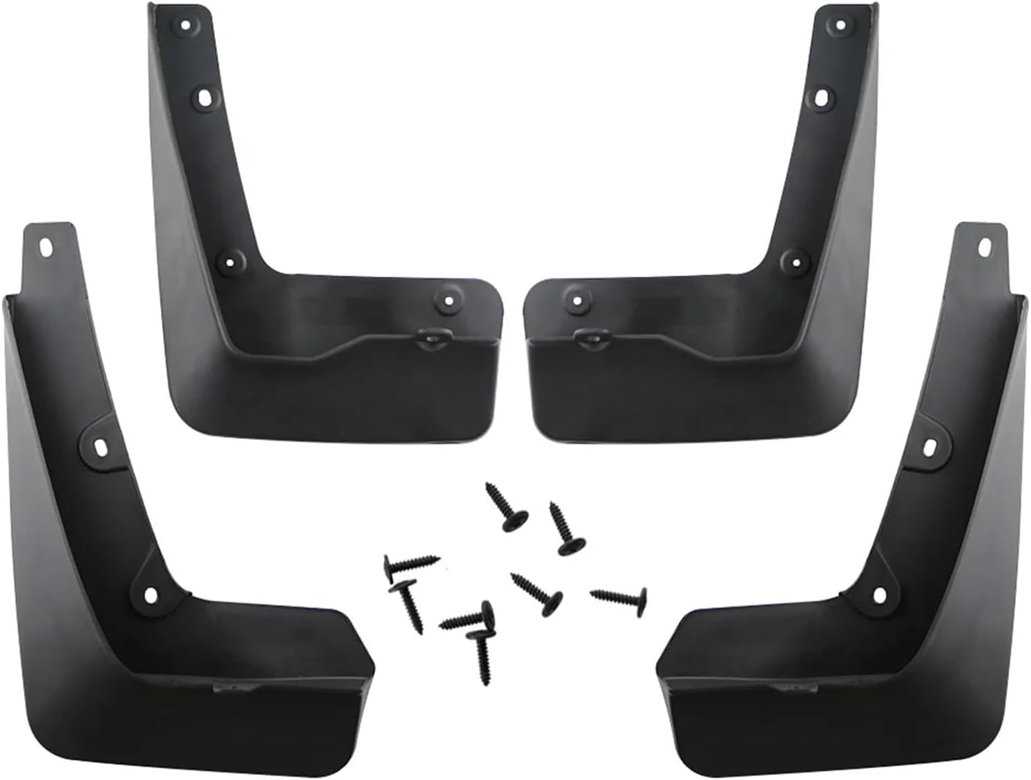 RESKIU 4PCS Mud Flaps for Toyota Yaris X 2020-2024, Splashproof No Drill Easy Install Front Rear Wheel Protection Fender Mudflaps All-Weather Splash Guards
