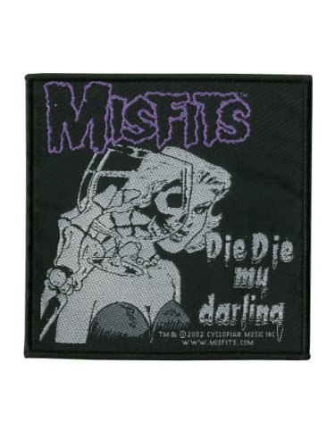 MISFITS DIE DIE MY DARLING      Patch Cover
