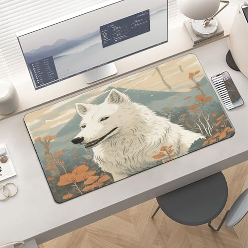 Alfombrilla de escritorio impermeable VstaDank con diseño de perro y bolígrafo miniatura 6