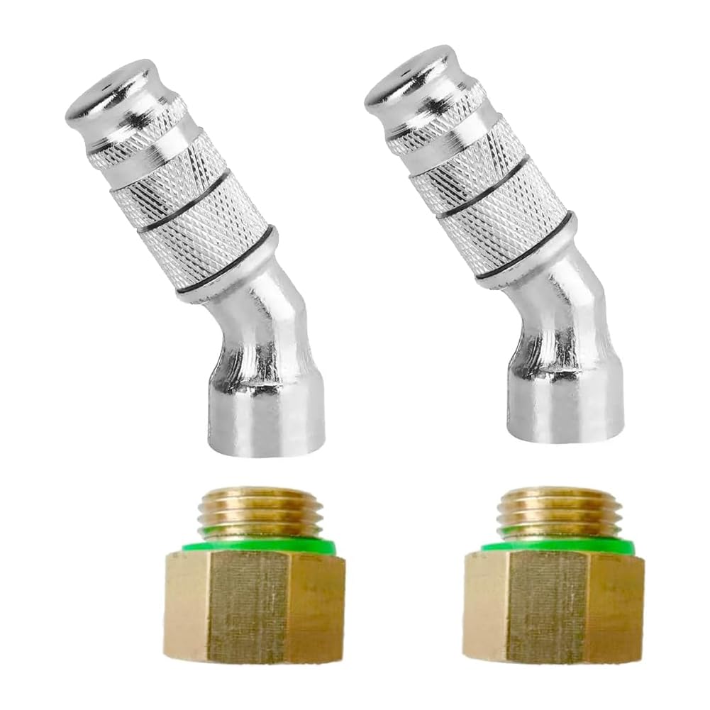pofaa Adjustable Sprayer Nozzle Tips 2 Sets High Pressure Misting Nozzle 1.5mm Aperture,