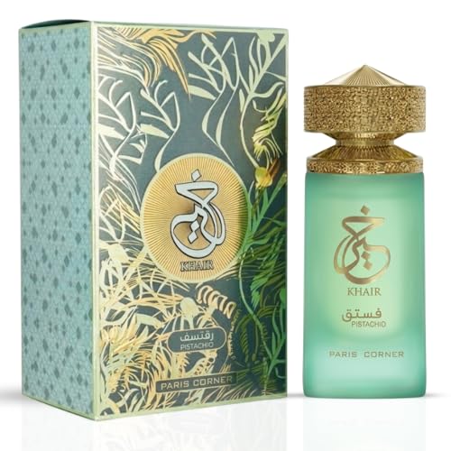 Khair Pistachio by Paris Corner for Unisex Eau de Parfum Vaporisateur 100 ml