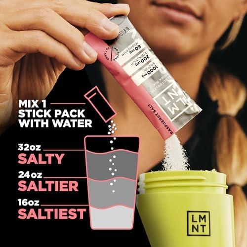 LMNT Zero Sugar Electrolytes - Raspberry Salt | Drink Mix | 30-Count - 5