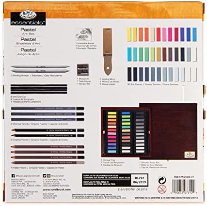Royal & Langnickel BRUSH RSET-PAS1600 Premier Box Set-Pastel Pencil, Blue