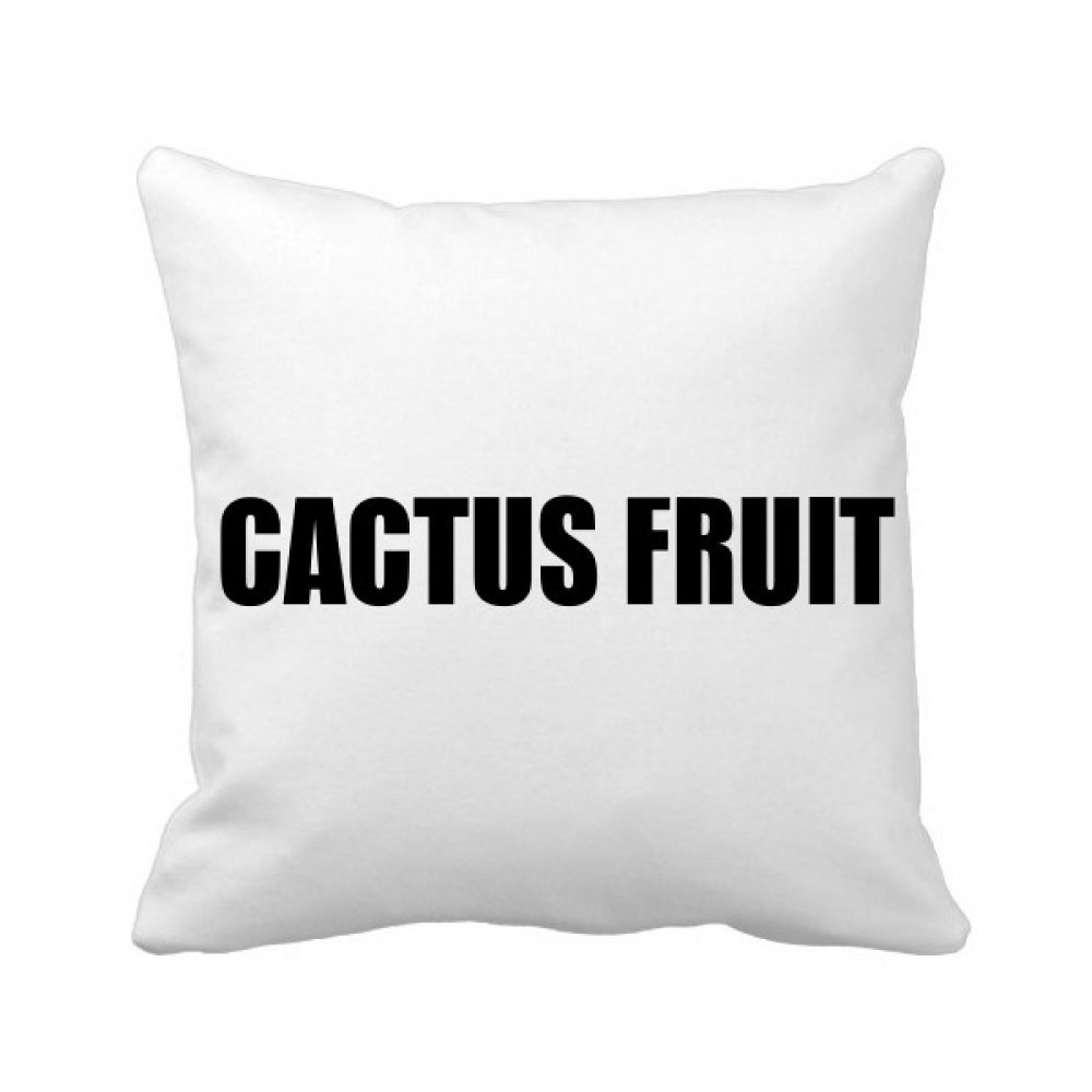 Oreiller Cactus Fruit coussin carré multicolore de 40x40 cm avec insert
